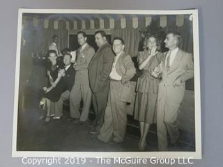 B&W photos of the Johnson-Jones Ford Dealership Staff. circa 1946