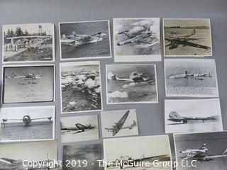 Collection of B&W Photos of U.S.Military Aviation; 20th c  