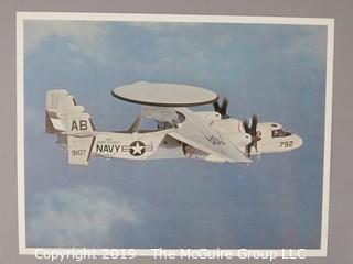 Collection of 8 x 10" Color Photos of Aircraft and Specs by McDonnell-Douglas and Grumman 