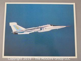 Collection of 8 x 10" Color Photos of Aircraft and Specs by McDonnell-Douglas and Grumman 