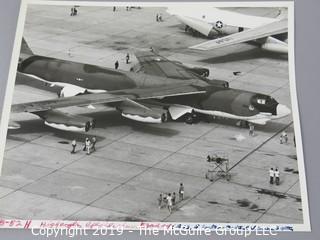 Collection of 8 x 10" B&W Photos of U.S. Military Aircraft including the B-52 