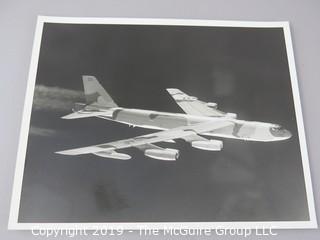 Collection of 8 x 10" B&W Photos of U.S. Military Aircraft including the B-52 