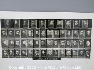 Collection of Photos including John McCain's Annapolis Yearbook Picture and 1941 8 x 10 " B&W Photo of Igor Sikorsky's world record Helicopter Flight