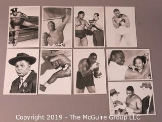 Collection of Photos and Articles about Boxer "Big Boy Brown", cousin of Joe Lewis