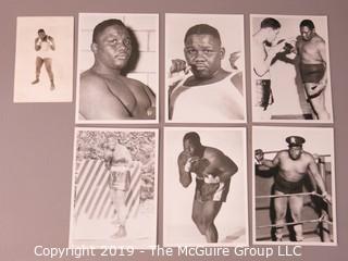 Collection of Photos and Articles about Boxer "Big Boy Brown", cousin of Joe Lewis