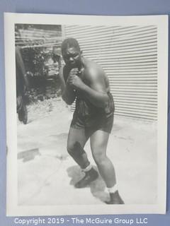 Collection of Photos and Articles about Boxer "Big Boy Brown", cousin of Joe Lewis