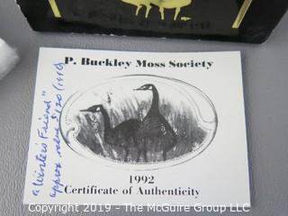 1992 NIB P. Buckley Moss Brooch