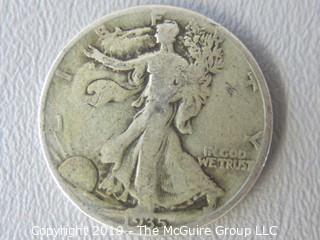 1935 Walking Liberty Silver Half-Dollar