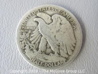 1935 Walking Liberty Silver Half-Dollar