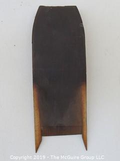 Wooden Smoothing Plane; marked "3" and "SCIOTO WORKS", steel marked as well. 