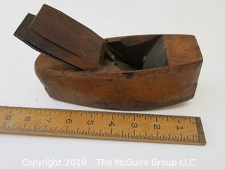 English Scoop Plane; marked A. Mathieson & Son; Glasgow and Edinburgh