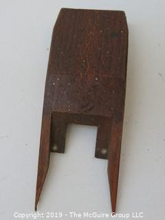 English Scoop Plane; marked A. Mathieson & Son; Glasgow and Edinburgh