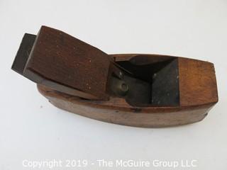 English Scoop Plane; marked A. Mathieson & Son; Glasgow and Edinburgh