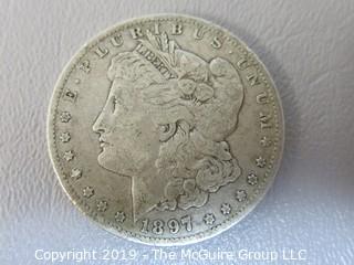 1897 Morgan Silver Dollar