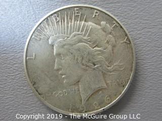 1926 Peace Silver Dollar