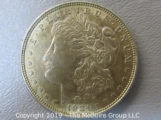 1921 Morgan Silver Dollar