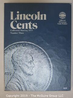 Whitman Folder: Lincoln Cents, 1975-