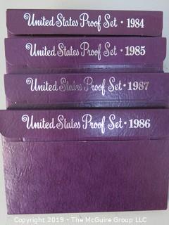 NIB; U.S. Proof Sets; 1984-1987