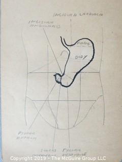 1920's Physician's Ocular Microscope with Original Case; marked W. & W. Seibert; Germany