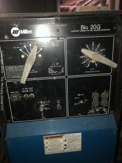 Miller Big 20G Commercial Welder, with trailer (needs battery according to consignor)