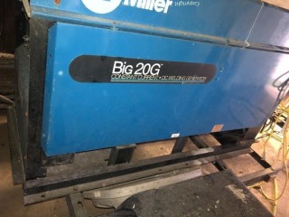 Miller Big 20G Commercial Welder, with trailer (needs battery according to consignor)