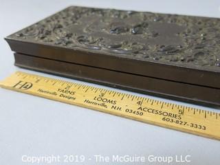 Male and Female Daguerreotypes set in Thermoplastic Case