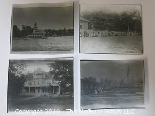 Collection of later 19th c B&W photos of Chatauqua