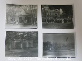 Collection of later 19th c B&W photos of Chatauqua