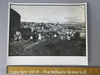 Large Format Photo; B&W; Columbia; by Arthur Rickerby, Renowned American Photo Journalist