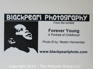 Large Format Photo; B&W; "Forever Young", by Nestor Hernandez