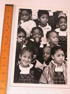 Large Format Photo; B&W; "Catholic Kids"; by Nester Hernandez