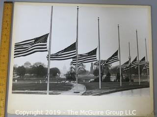 Large Format Photo; Life Magazine; "Sam Rayburn Dies"; B&W by Arthur Rickerby, Renowned American Photojournalist