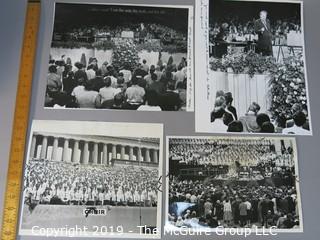 Large Format B&W Photos of the Billy Graham Crusade, Chicago