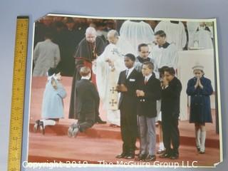 Large Format Color Photos of Papal Visit to U.S.; photos by John Bryson