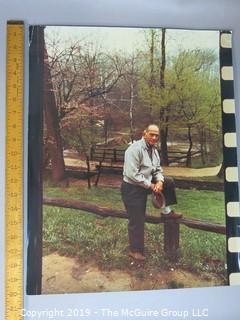 Large Format Color Photos of Armand Hammer taken by John Bryson