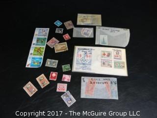 Collection of Postage Stamps 