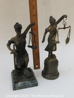 (2) desktop "Scales of Justice" 