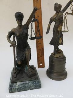 (2) desktop "Scales of Justice" 