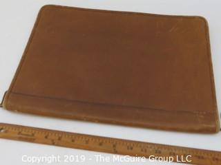 Coach Brand Leather Zippered Folio