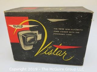 Vistar "Craftar" Semi-Automatic 35 MM Viewer with Panoramic Lens; with original box