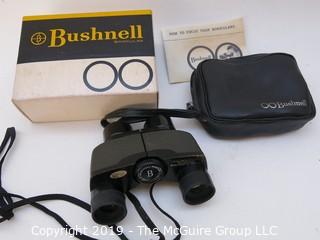 Bushnell Custom Compact Binoculars; 7 x 26; 7 degrees; with case (zipper broken) and original box