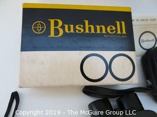 Bushnell Custom Compact Binoculars; 7 x 26; 7 degrees; with case (zipper broken) and original box