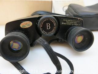 Bushnell Custom Compact Binoculars; 7 x 26; 7 degrees; with case (zipper broken) and original box