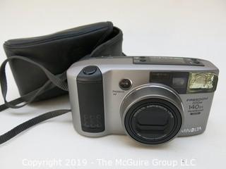 Minolta Freedom Zoom 140EX Panorama Camera with Case