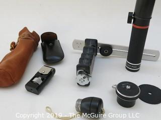 Assortment of Camera Accessories and Adapters 