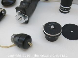 Assortment of Camera Accessories and Adapters 