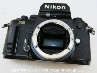 Nikon FA Body with Nikkor 50 MM, f 1.4 Lens and box