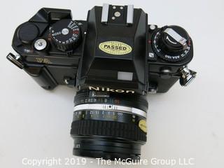 Nikon FA Body with Nikkor 50 MM, f 1.4 Lens and box