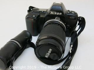 Nikon N6000 Body with Nikkor 35-105 MM, f/3.5-f4.5, with box