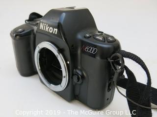 Nikon N6000 Body with Nikkor 35-105 MM, f/3.5-f4.5, with box